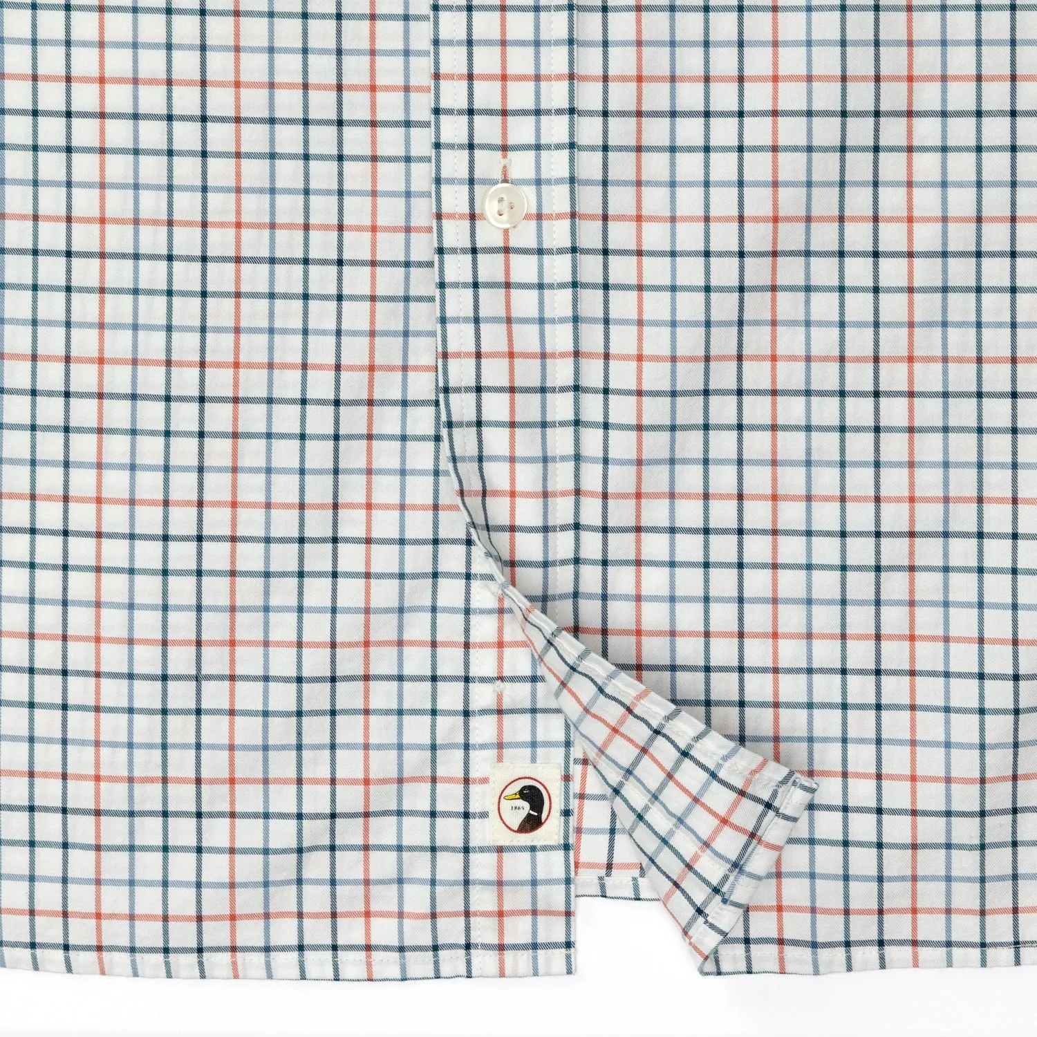 Joyner Plaid Cotton Twill Sport Shirt  